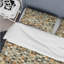Ensemble de housse de couette Modern Brown Tile Mosaic Tiles IV-109157006