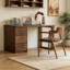 Bureau moderne en bois massif avec mortaise et tenon-544054913