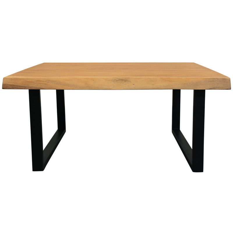 Delmy Solid Wood Top Single Coffee Table