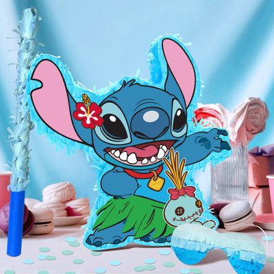 Stitch Pinata, 4 Pcs Stitch Pinatas Bundle - 14.6'' Stitch Theme Piñata