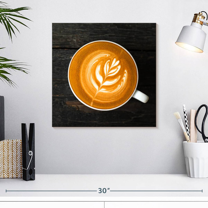 Café au lait chaud Yarlin, H 16 po x l 16 po