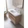 DuraStyle Ceramic Rectangular Vessel Bathroom Sink with Overflow