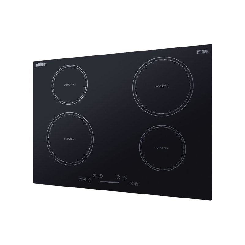 Summit Appliance 30" Wide 208-240V 4-Zone Induction Cooktop