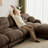 Compression Cozy Chenille 2 Seater Sofas, Modern Modular Home
