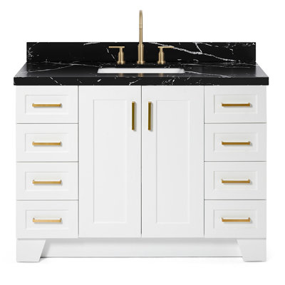 Freitas 48'' Solid Wood Single Bathroom Vanity