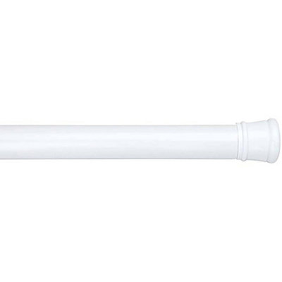 TENSION 2'' Straight Tension Shower Curtain Rod