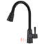 Robinet de cuisine rétractable à un trou avec capteur Topcraft-94118618