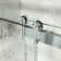 Opal Mirage MCOCOD 61-67" W x 76" H Double Sliding Frameless Smooth Sliding Shower Door with 3/8" (10mm)Clear Glass