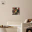 Glam, art floral sur toile noir I par Art Remedy-104434136-112009904