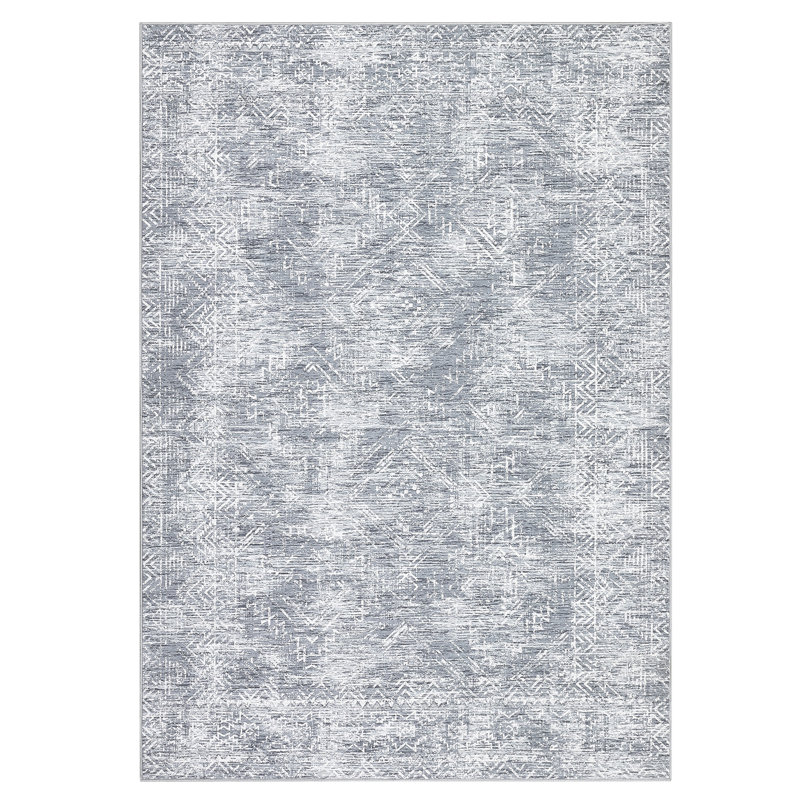 Modern Machine Washable Rug Non-Slip Area Rug for Living Room Low-Pile Rug Indoor Floor Cover for Bedroom Dining Room Hallway Kitchen Office