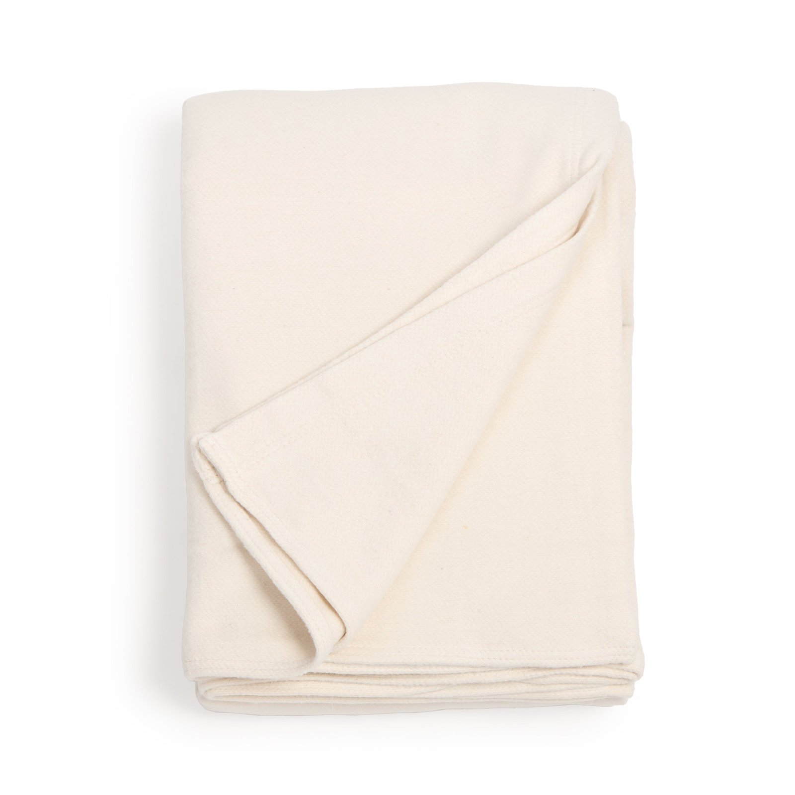 Mandy Cotton Plain Throw Blanket, Queen