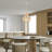 4 - Light Dimmable Tiered Chandelier