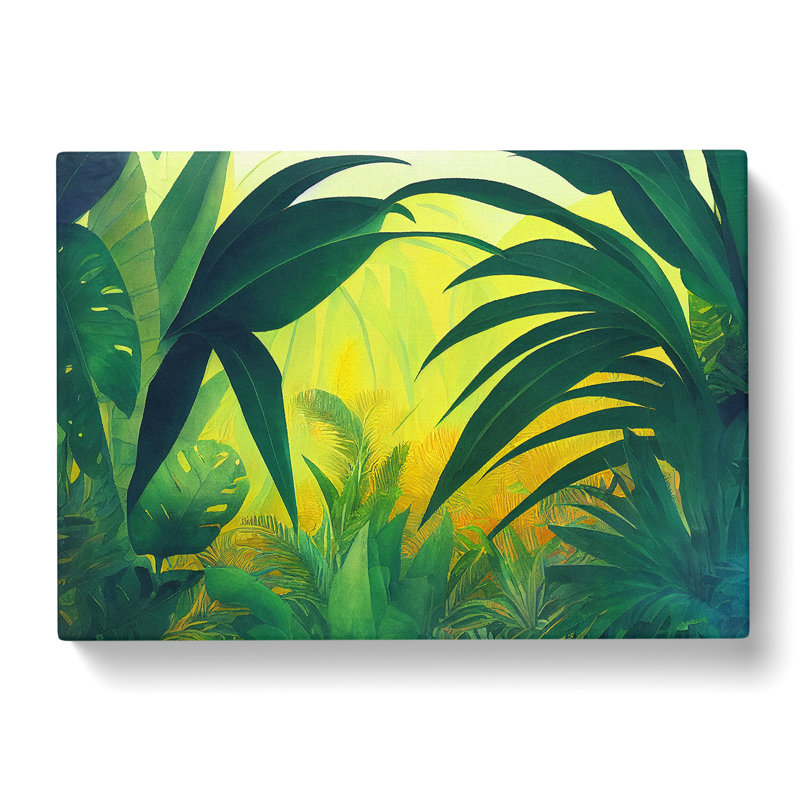 Jungle Vol.1 - Wrapped Canvas, 50cm H x 76cm W x 3cm D