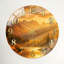 «Mountain Sunrise», horloge murale en verre-1709976829
