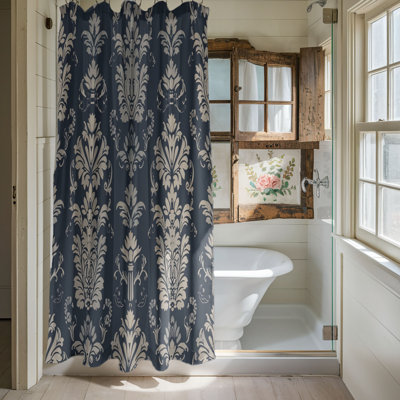 Victorian Designs - 1 Piece Standard Shower Curtain