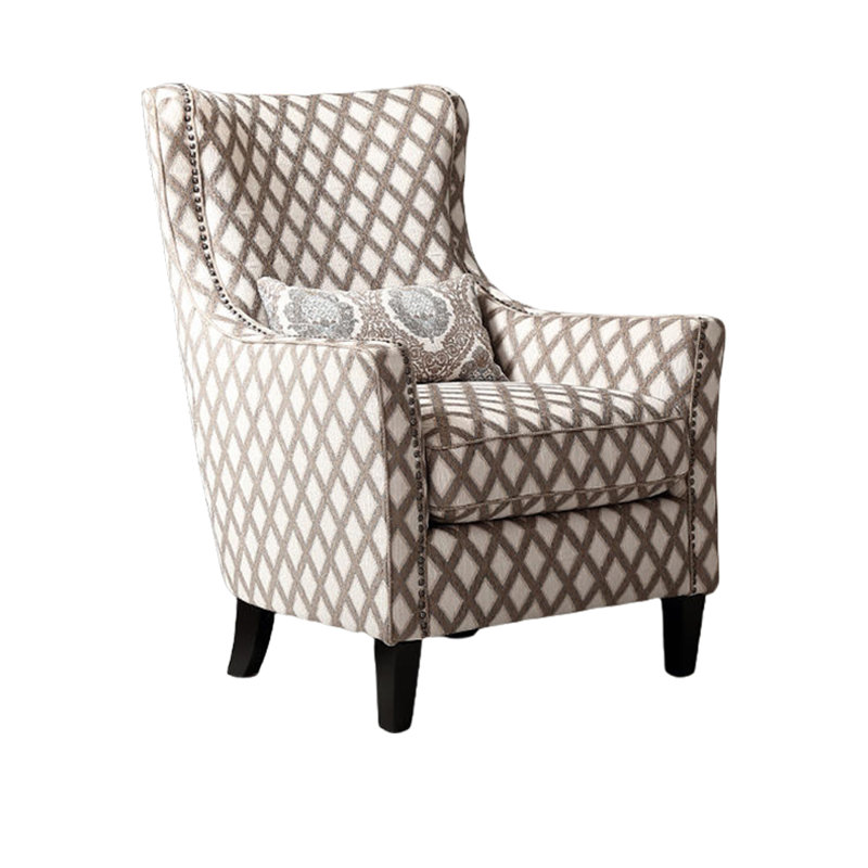 Méridienne inclinable en jacquard Comfy