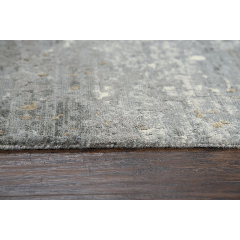 Wool Abstract Indoor Rug, Runner 2'6" x 10'