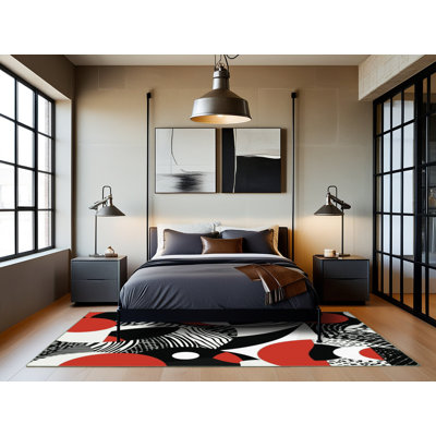 Tapis Scarlet Reflection