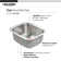 Houzer Club Series Undermount Small Bar/Prep Sink