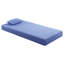 Ensemble de matelas et oreiller en mousse viscoélastique imprégnée de gel de 7 po Erwaymith-1784782627