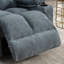 Fauteuil inclinable de massage avec fauteuil chauffant, port USB et porte-gobelets doubles-276443381