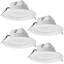8 pouces CCT blanc réglable 3000 lumens