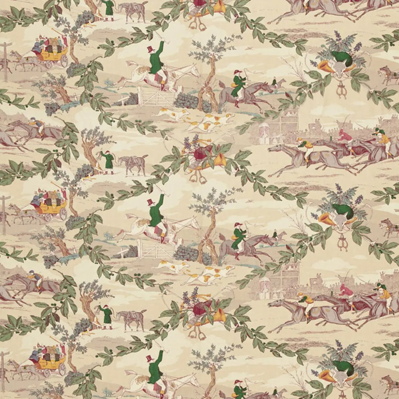 Tissu à imprimé manoir Aston