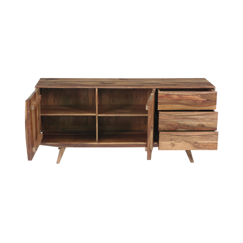 Gursimar 67'' Solid Wood Sideboard