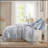 7- Piece Queen Jacquard Comforter Set-134084556