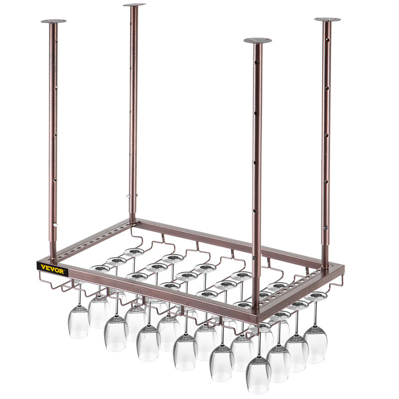 Wine Glass Rack, Brown