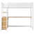 Naturel / blanc antique est en rupture de stock