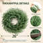 Faux 25.98'' Wreath