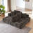 Chenille L-Shape Luxury Sectional Oversized Sofa, Minimalist Design, Comfy Sleeper Couch For Living Room, Apartment & Reception Spaces, No Assembly Required-1450333842