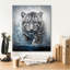 Art mural sur toile Epic Graffiti «White Leopard» par Momart-106416630