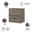Ensemble de bureau rectangulaire 3 pièces Jazminn-2136611399