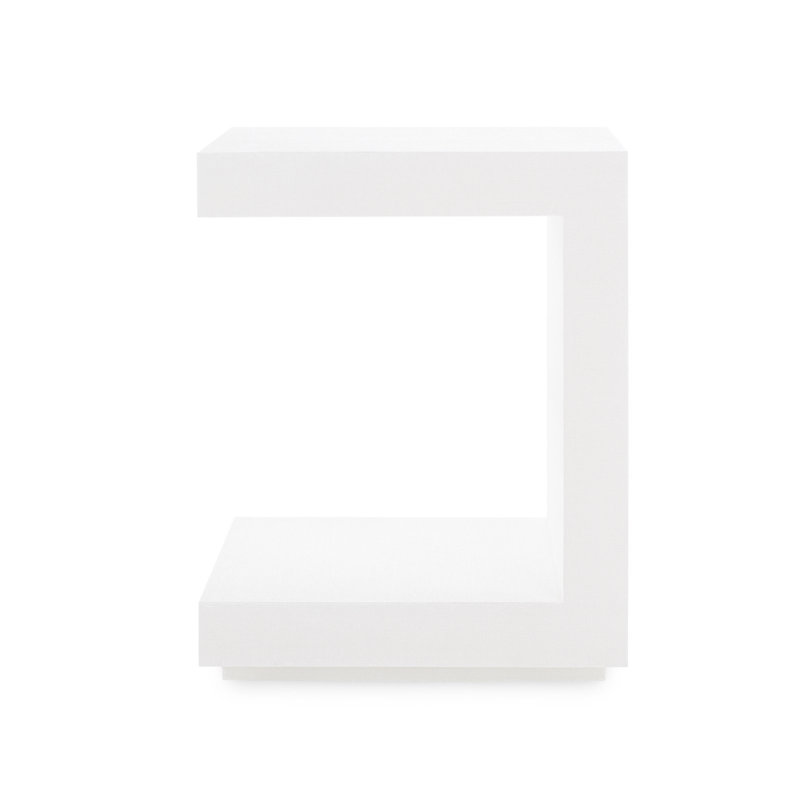 Essential End Table, White