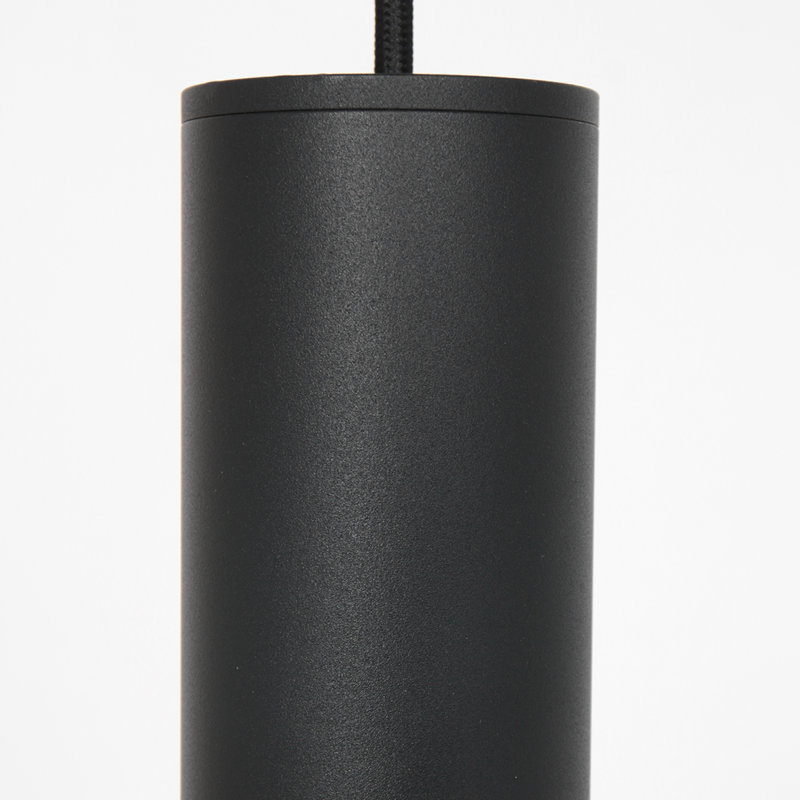 Audrina 1 - Light Black Sphere Pendant, 170cm H x 42cm W x 42cm D