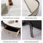 Table basse simple ovale en pierre micro-cristalline