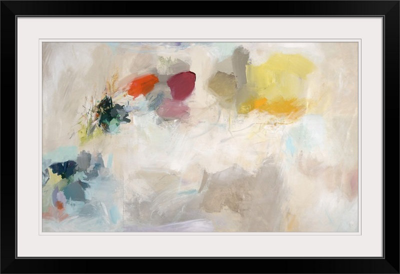 «This Winter Love», reproduction d'art de Fuze, Cadre noir, H 32 po x l 44 po x P 1 po
