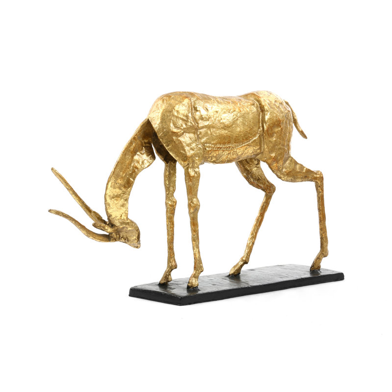 Antelope Straight Horn Figurine