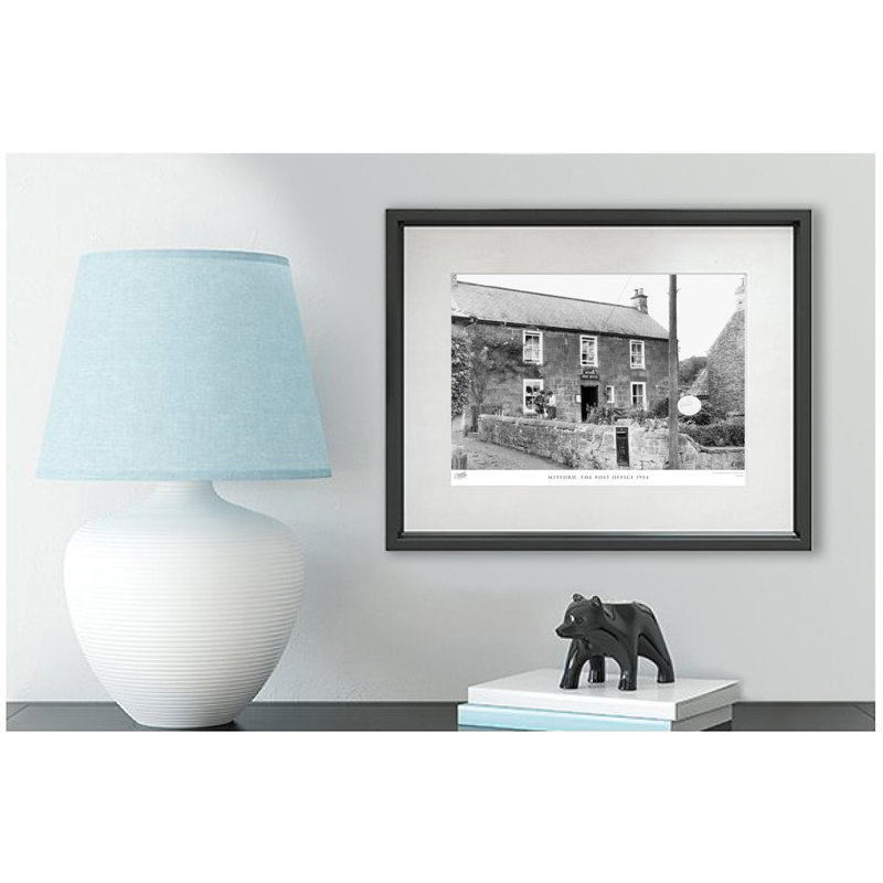 Mitford, The Post Office 1954 - Single Picture Frame Print, 40cm H x 50cm W x 2.3cm D