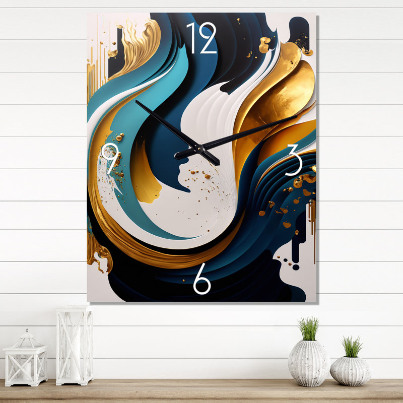 Jamarria - Horloges murales modernes, H 32 po x l 16 po x P 1 po