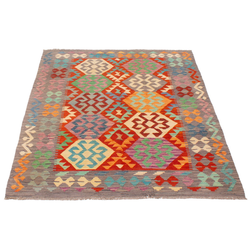 Tapis unique gris de 4 pi 11 po x 6 pi 6 po Hatboro