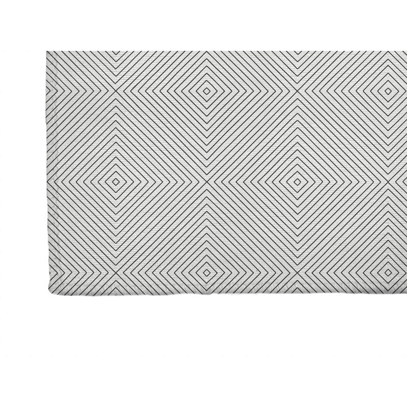 Paillasson Eye, Ivoire, L 60 po x L 84 po