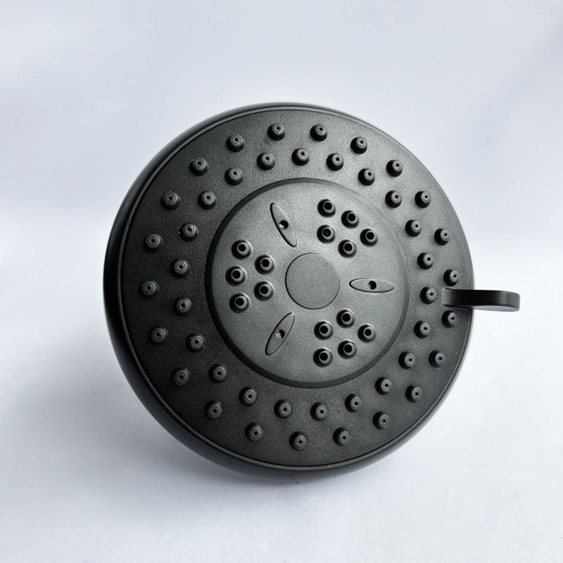 Pomme de douche à haute pression avec 3 modes de jet, pomme de douche à pluie fixe de 4 pouces avec rotule pivotante réglable, accessoires de salle de bain