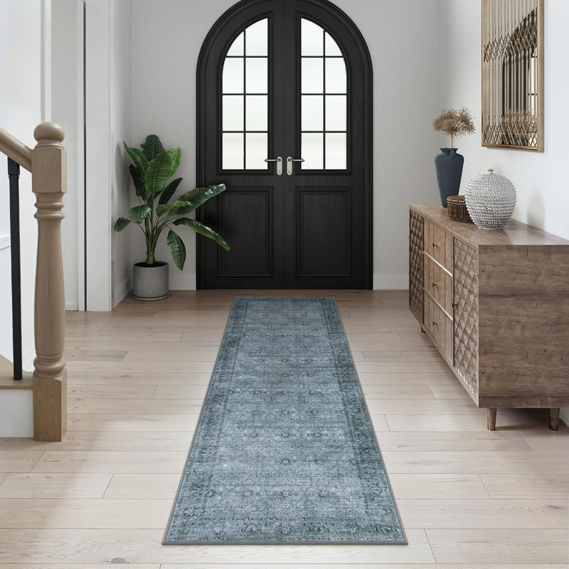 Tapis marocain moderne à couverture complète - Tapis en cachemire doux pour le salon, la chambre à coucher ou le bureau