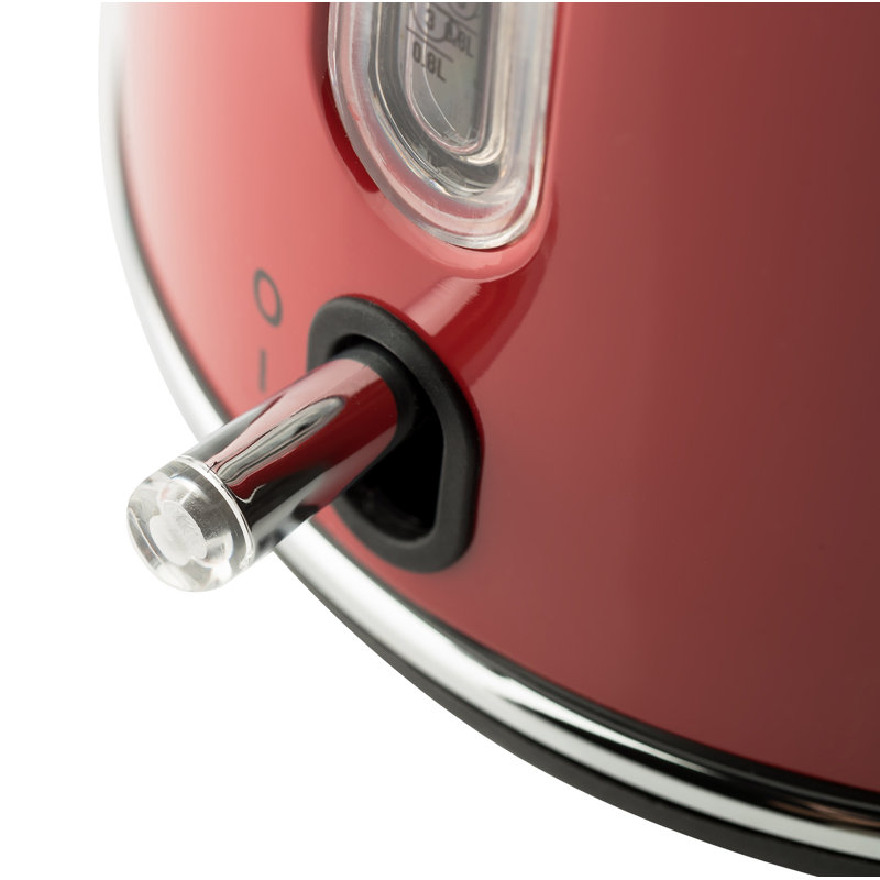 Bouilloire électrique en acier inoxydable Haden Dorset, Rouge