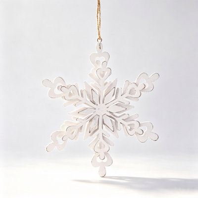 Iron Snowflake Hanger Set of 6
