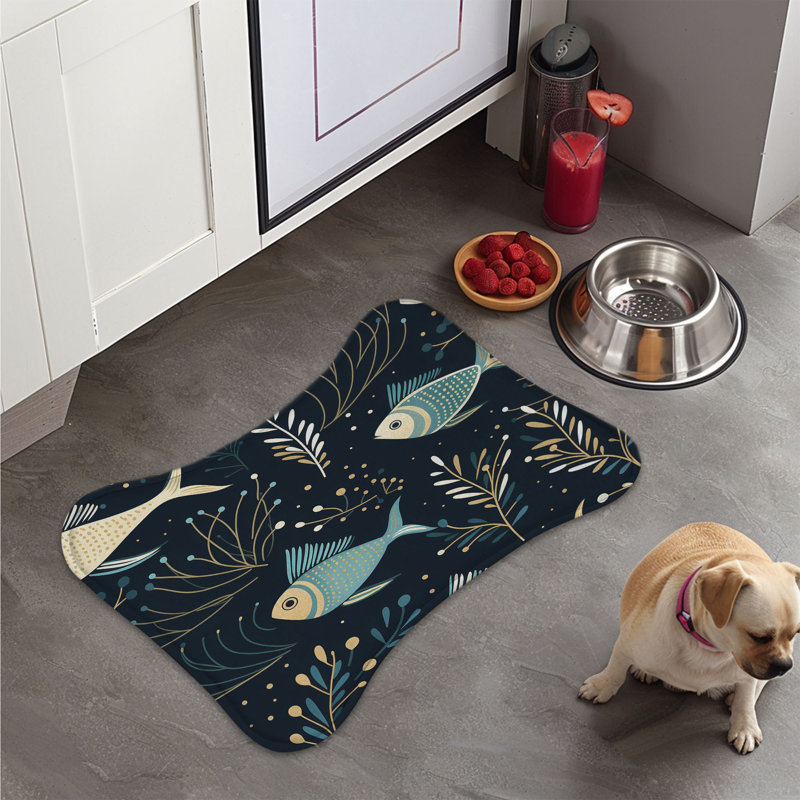 Tapis d'alimentation en os 1 pièce Tranquil Swim