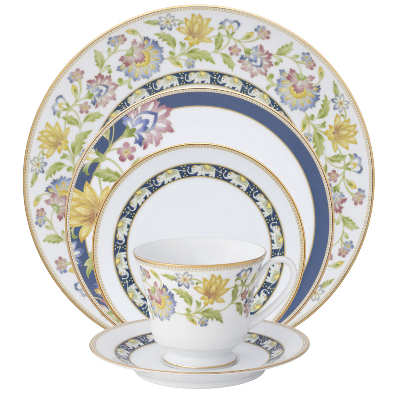 Couvert individuel 5 pièces Noritake Tusker Garden